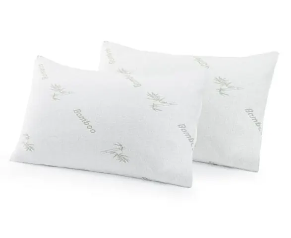 funda de almohada de bambú