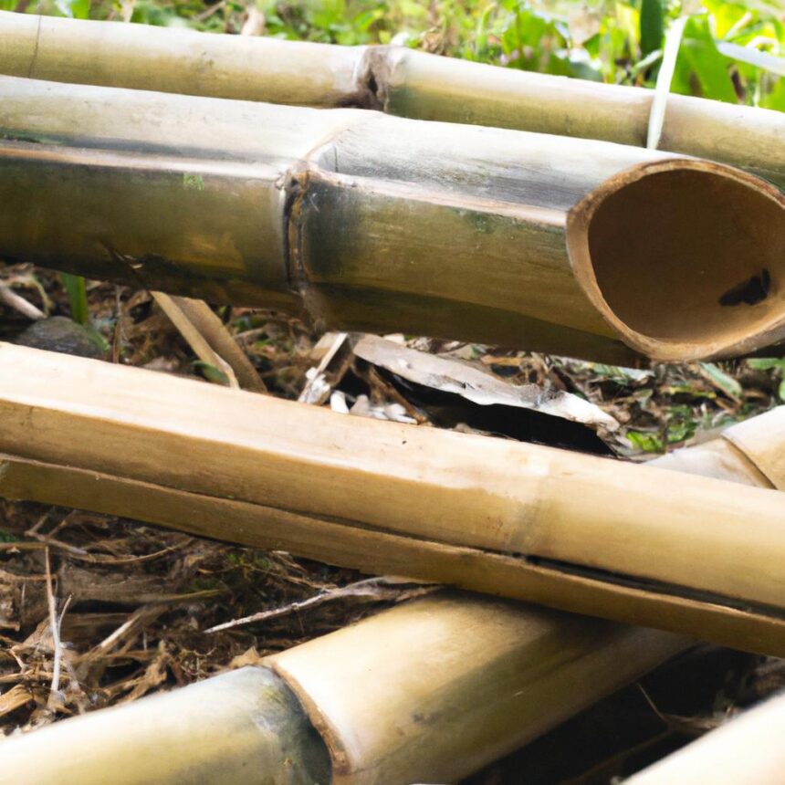 El bambú en la gestión de residuos