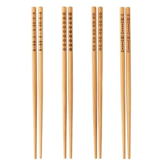palillos de bambu