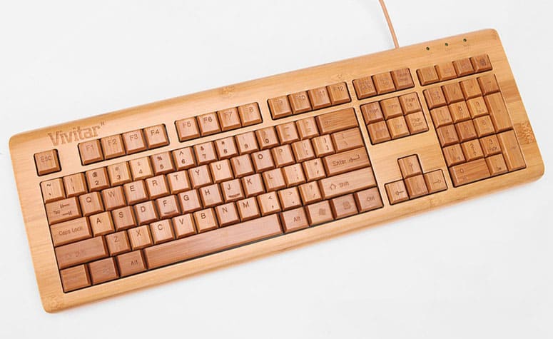 teclado-de-bambu